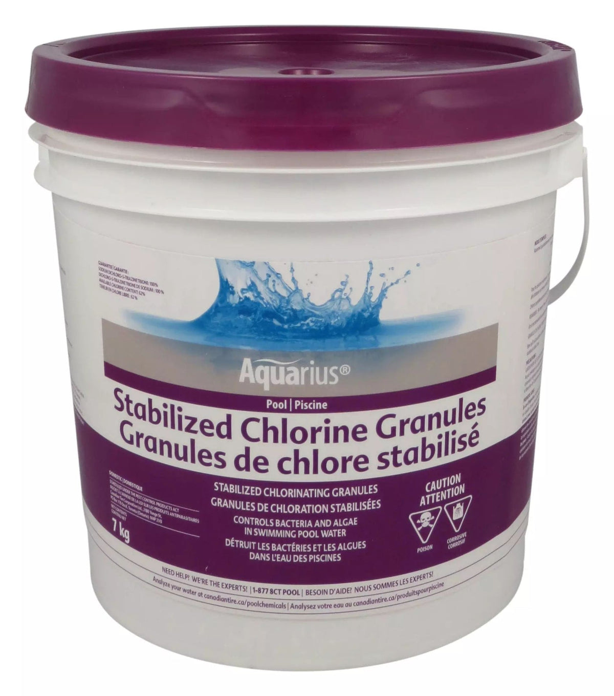 Pool Stabilized Granular Chlorine, 7kg