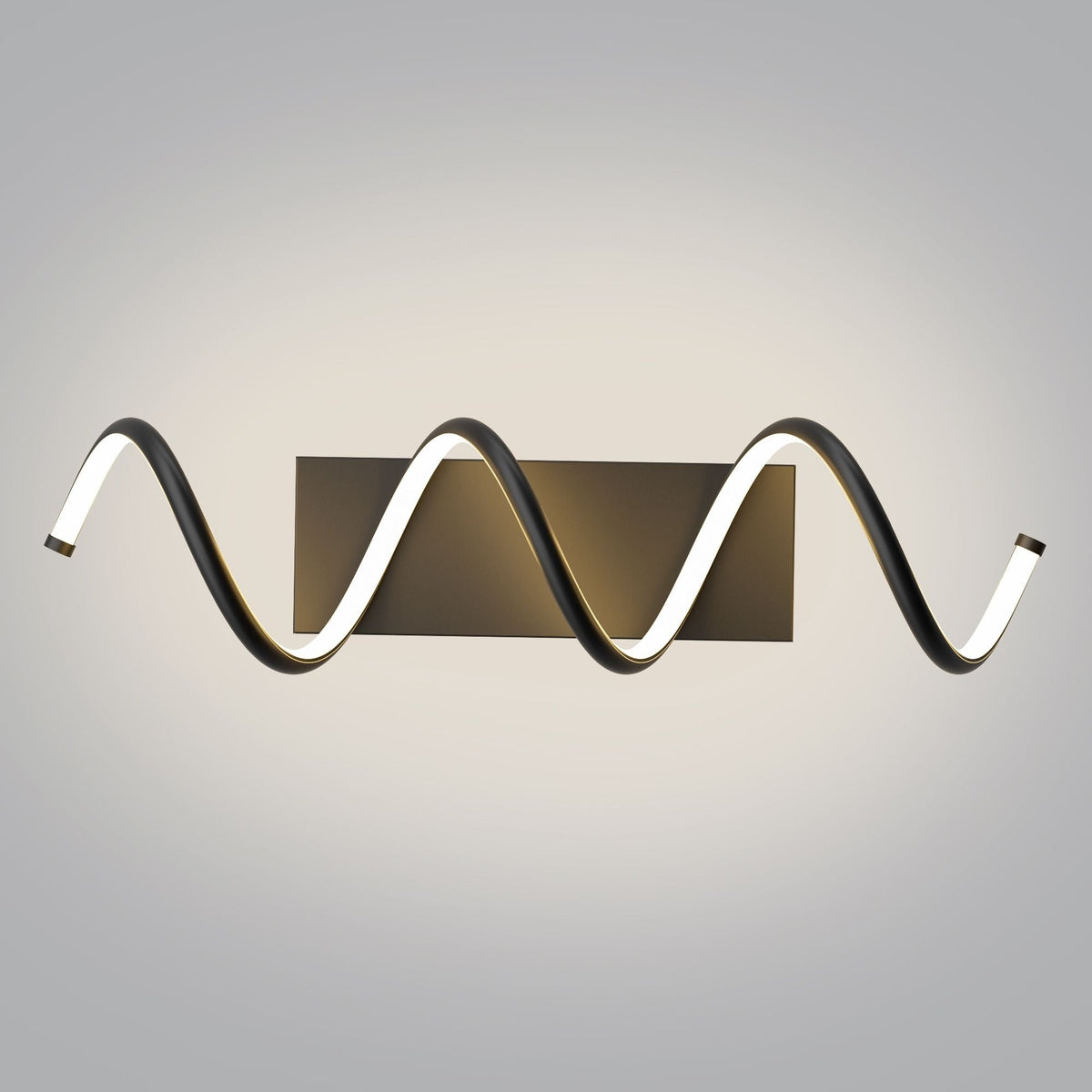Dante 16W/3000K Matte Black Integrated LED Wall Lamp Vanity Light