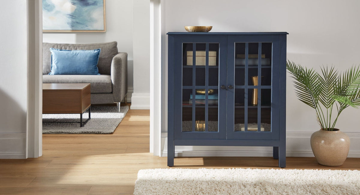 Dryden Accent Cabinet, Navy