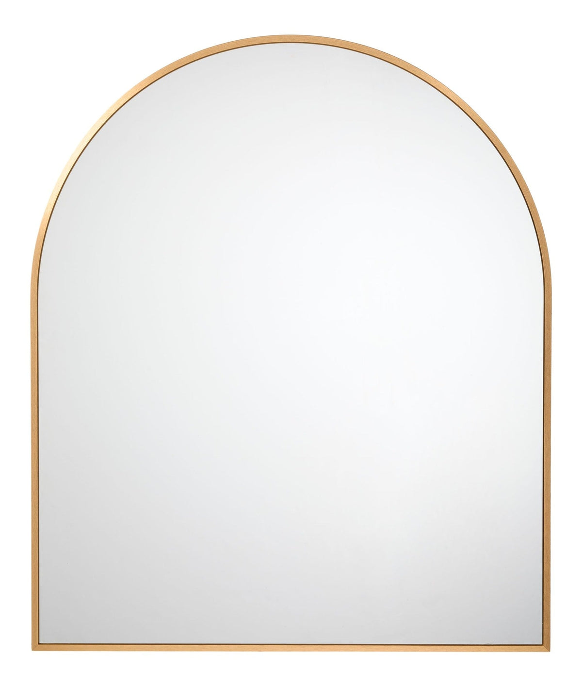 Elrose Gold Arch Mirror, 24 x 28-in