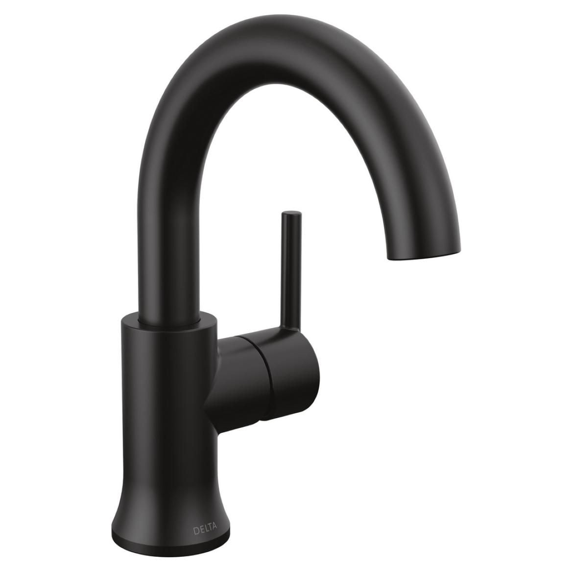 1-Handle Lavatory Faucet with Diamond Seal Technology, Matte Black