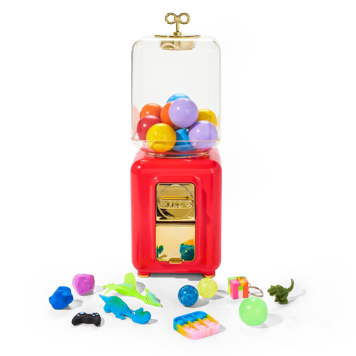Throwback Toys Vending Machine, Red