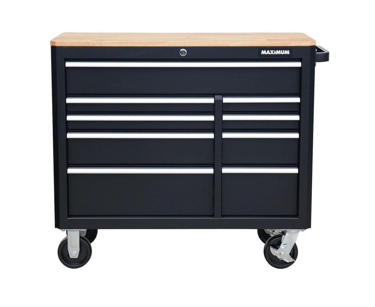 Tool Cabinet with Integrated Power Strip, 43-in