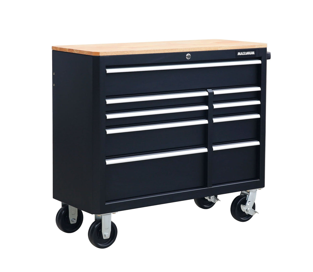 Tool Cabinet with Integrated Power Strip, 43-in