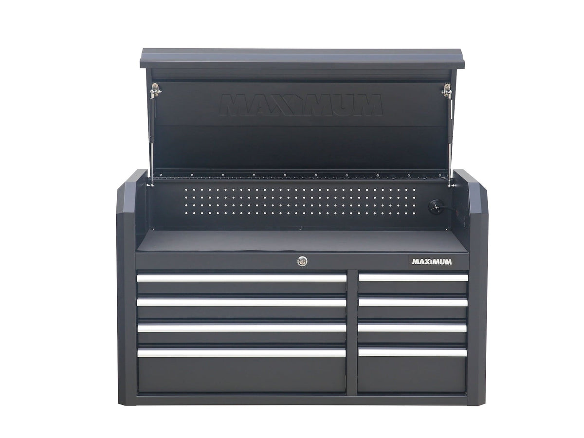 Tool Chest with Integrated Power Strip, 43-in