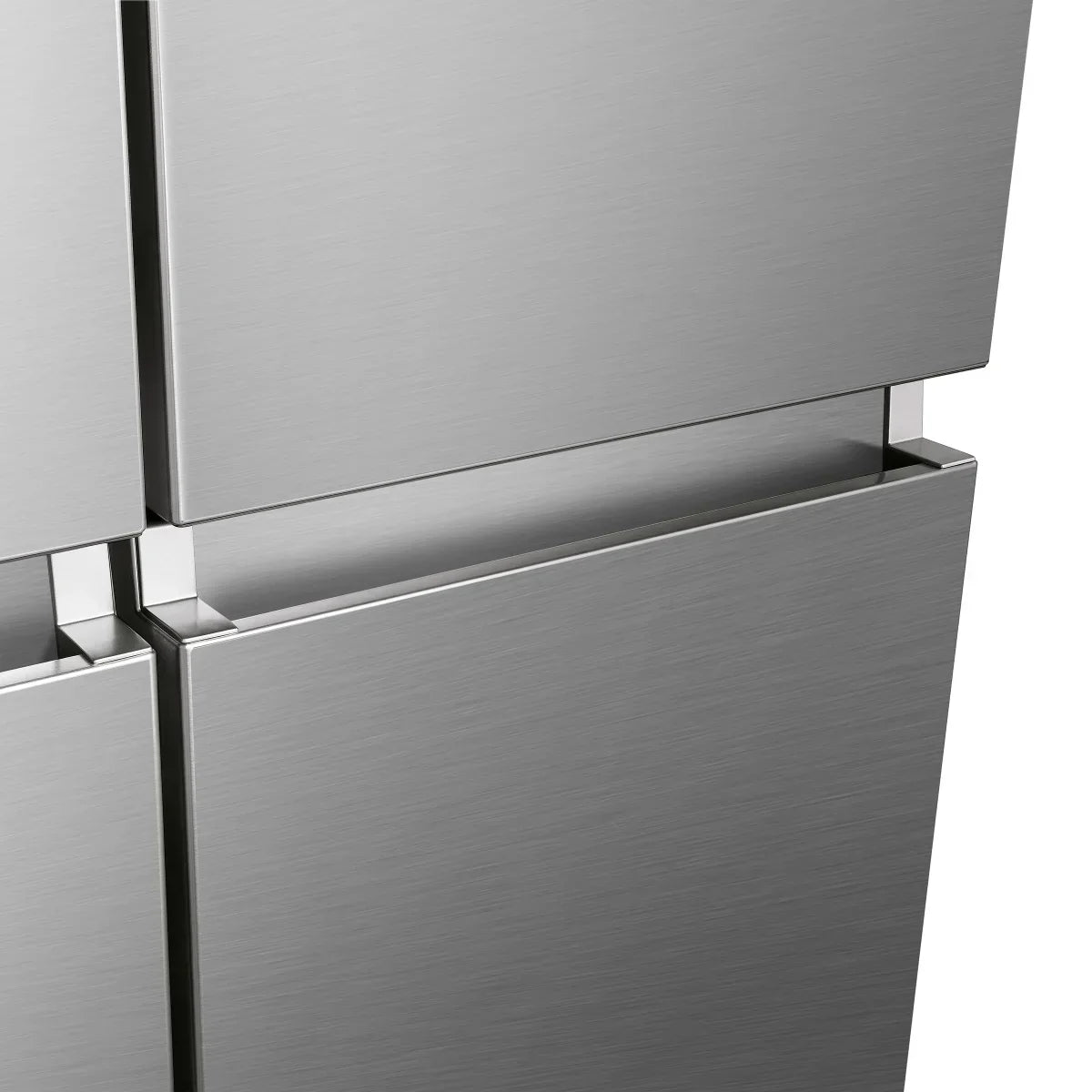 33 in. 22.8 cu ft. Stainless Steel Counter Depth Bottom Mount Refrigerator with Auto Ice Maker in Freezer