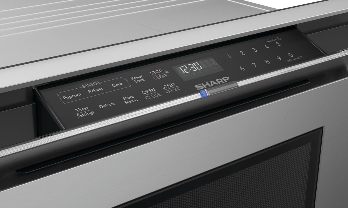 Built-In Microwave Drawer Oven with Easy Wave Open, 24-in