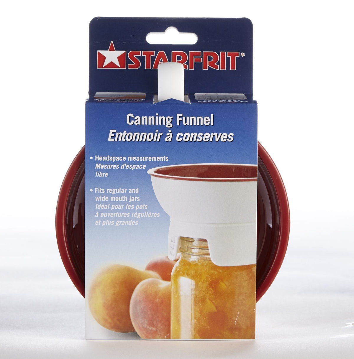 Dishwasher Safe Plastic Canning Funnel for Regular and Wide Mouth Mason Jars