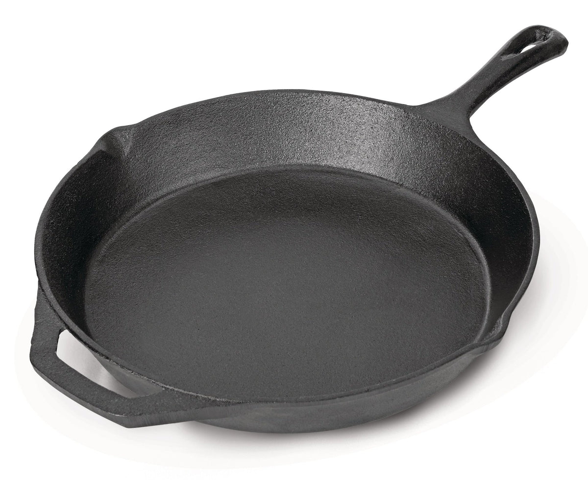 Cast Iron Camping Pan, 12-in