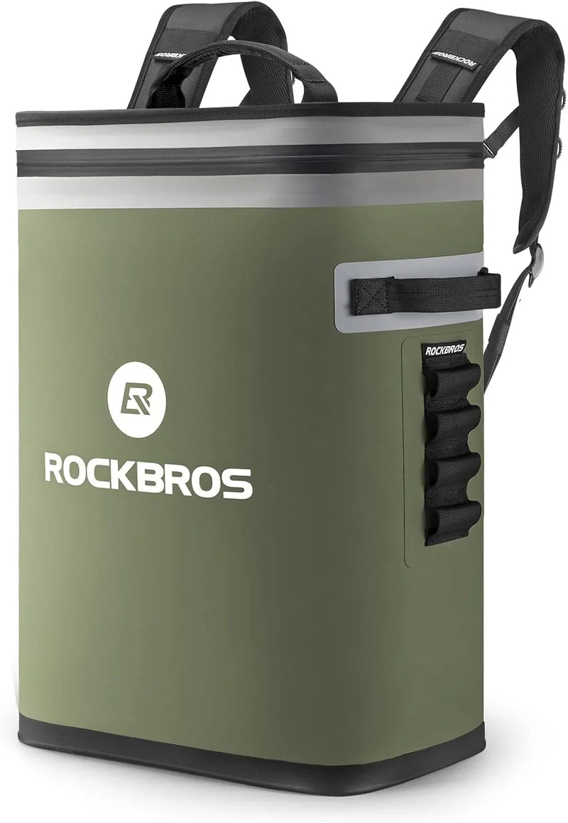 Backpack cooler, leak-proof soft-edge cooling bag, waterproof and insulated backpack cooler, 36 capacity soft cooling bags, suitable for camping, fishing, parties, and picnics. B8063