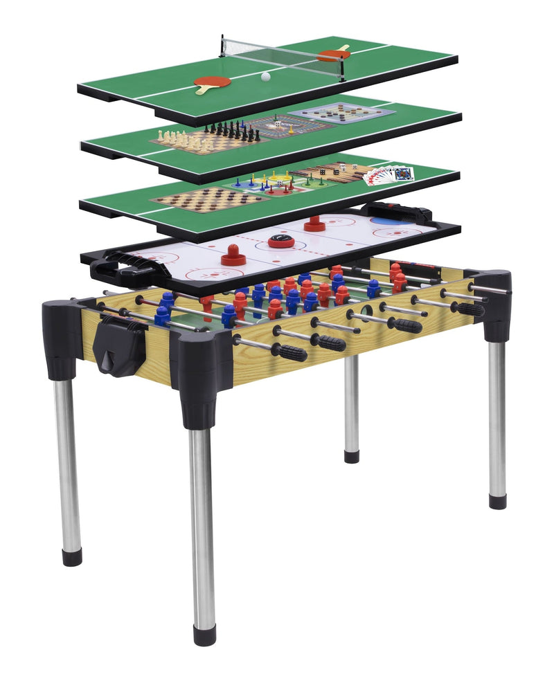 10-in-1 Space-Saving Battery-Powered Games Set/Table, 48-in J8798