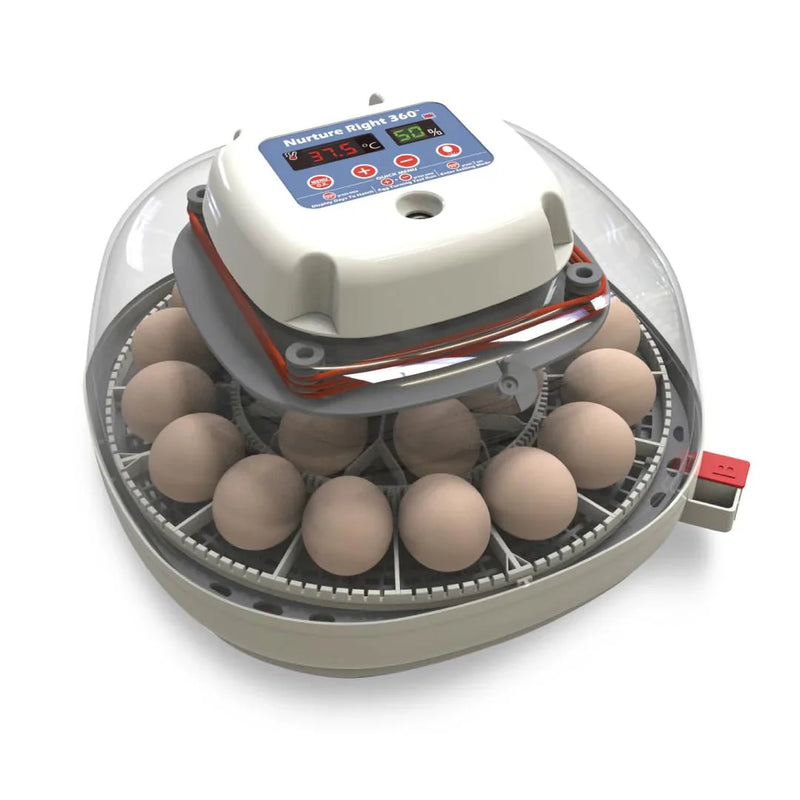 Farms Nurture Right Egg Incubator for Hatching Chicks - Holds 22 Eggs X9090