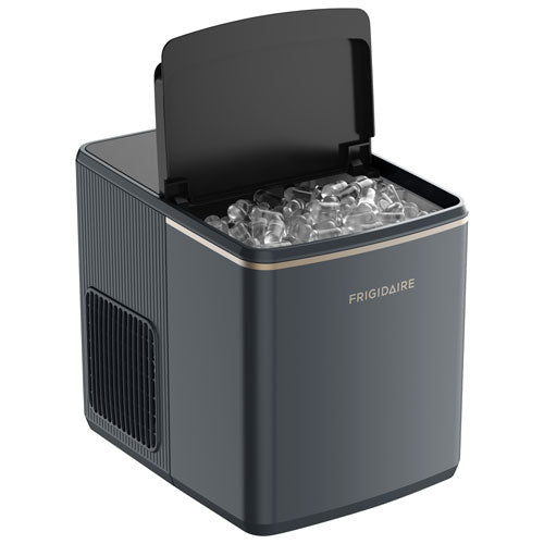 26 lb Countertop Bullet Ice Maker with Touch Controls – Grey S3631