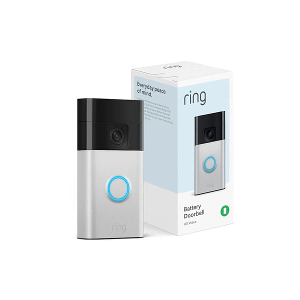 Ring Battery Doorbell | Home or business security with Head-to-Toe Video, Live View with Two-Way Talk, and Motion Detection & Alerts (newest model), Venetian Bronze M4358