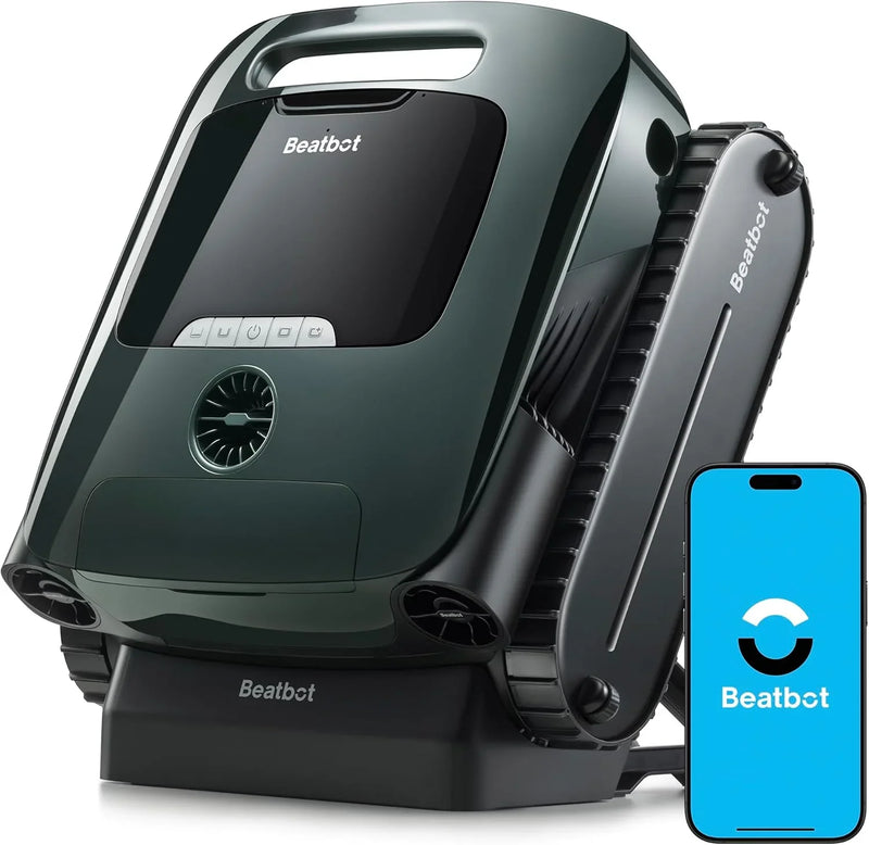 AquaSense 2 Pro Cordless Pool Vacuum Robot, Unmatched 5-in-1 Cleaning, Surface Parking, Skims Water Surface with APP Control, Water Clarification, for Pools up to 3,875 Sq.ft -- Emerald Green W4205