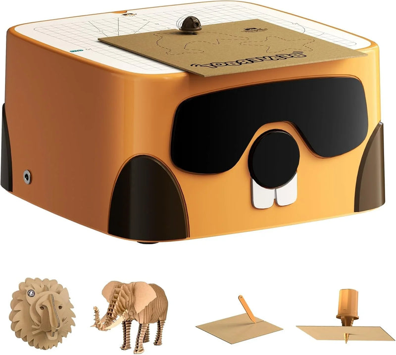 BEAVERBOT Kids Cardboard Cutter STEM Craft Kit, Ages 3 H3370
