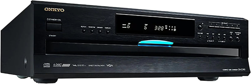 Onkyo DXC390 6 Disc CD Changer,Black A6848