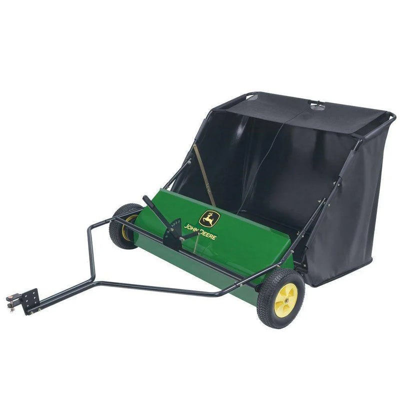 42′′ Tow-Behind Lawn Sweeper, 24 cu. ft. Capacity, Adjustable Brushes M1876
