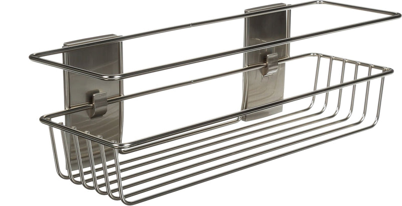 Command Bath Shower Caddy, Satin Nickel E6971