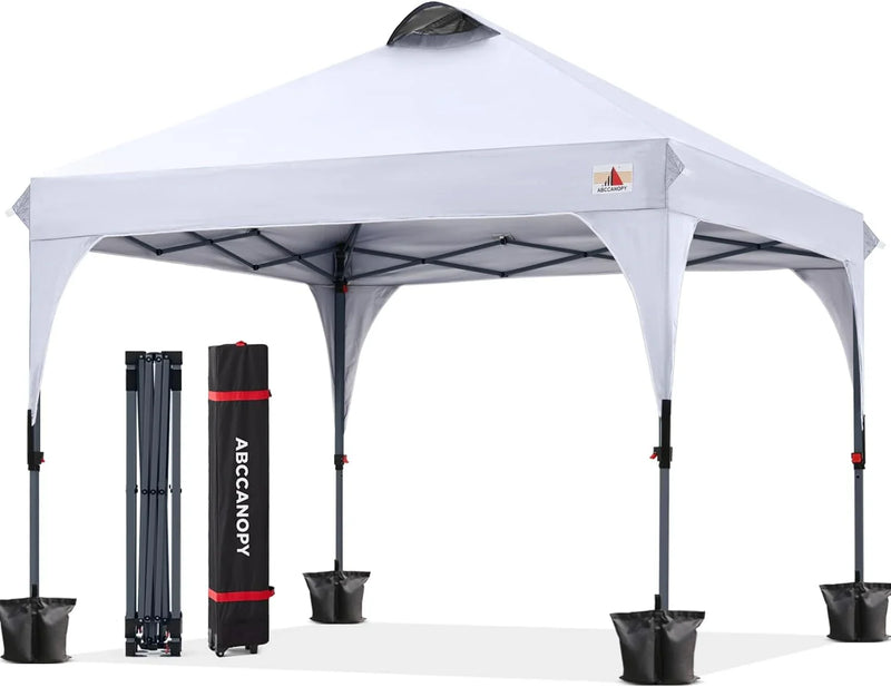 Outdoor retractable sunshade tent (10x10) camping sun shelter series, grey version W2265