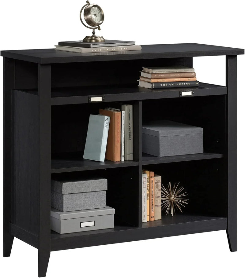 36-inch high 4-section bookshelf, Raven oak color S3011
