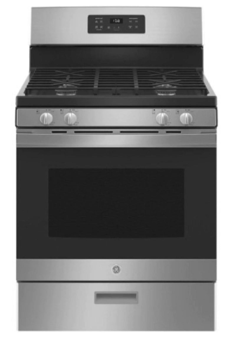 Enjoy cooking and baking 30-in 4 Burners 4.8-cu ft Freestanding GAS Range (Stainless Steel) F1312