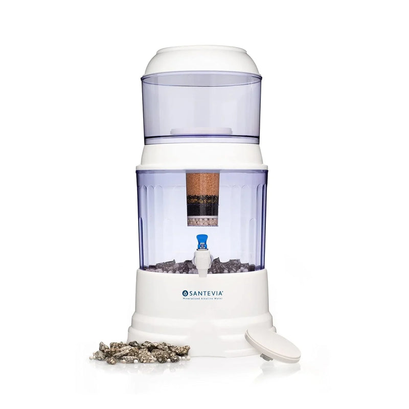 Counter-top type - Enhanced alkaline and fluoride filter | Household water filter that makes water alkaline and adds minerals | Chlorine and fluoride filter T0885