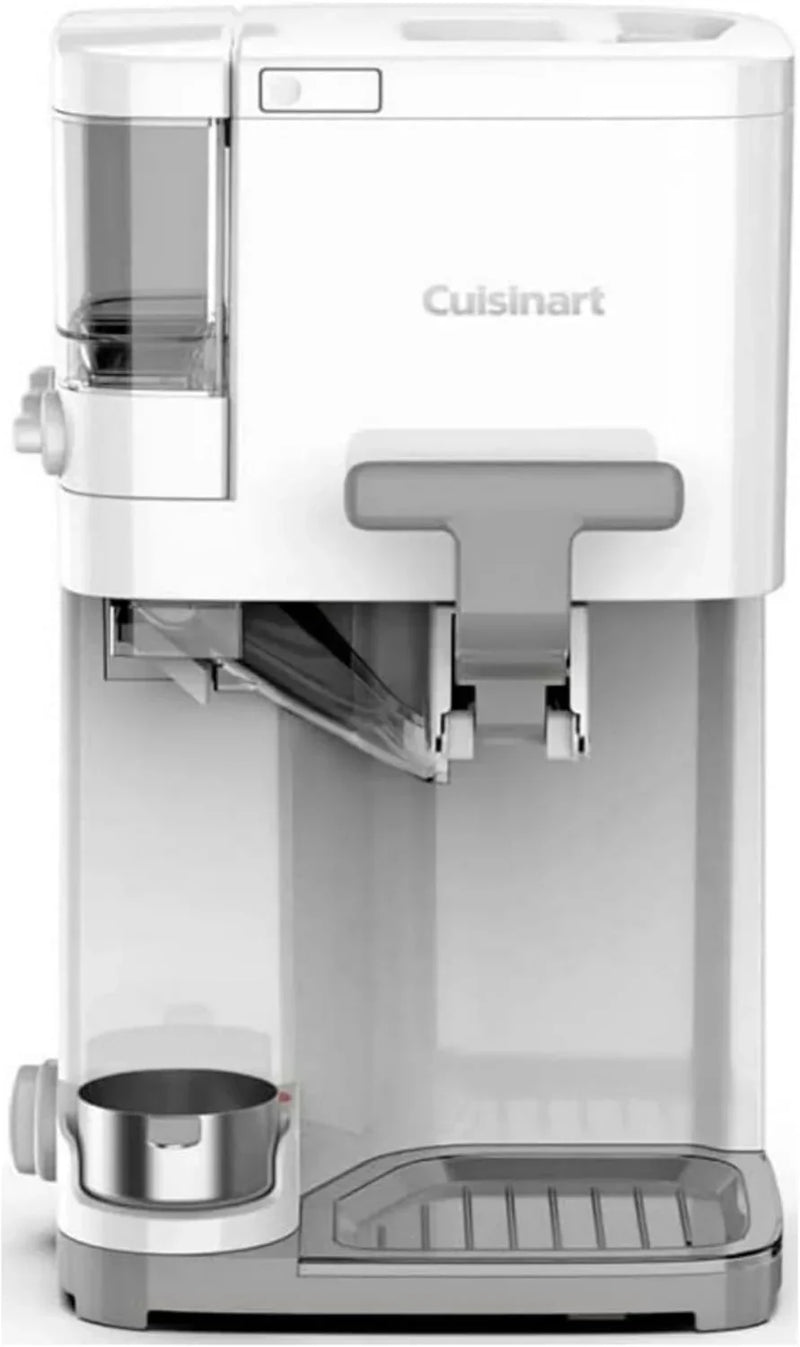 Soft Serve Ice Cream Machine- Mix It In Ice Cream Maker for Frozen Yogurt, Sorbet, Gelato, Drinks 1.5 Quart, White, ICE-48 M32