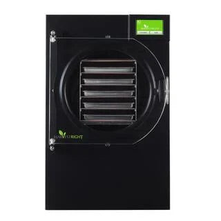 5-Tray Medium Black Aluminum Freeze Dryer with Mylar Starter Kit HRFD-SBL T2940