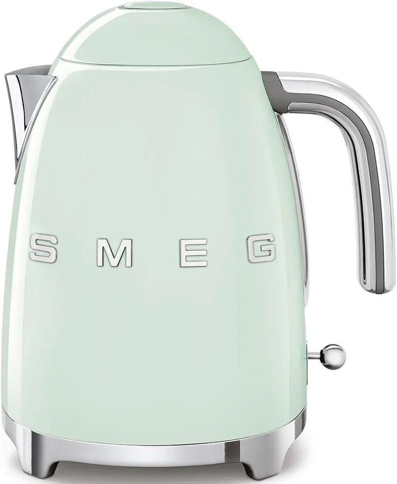 Retro style 7-tank electric kettle, featuring automatic power-off function, detachable base and water level indicator, with matte Canobrandt finish. H3557