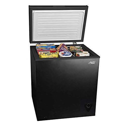 5 cu ft Chest Freezer for Your House, Garage, Basement, Apartment, Kitchen, Cabin, Lake House, Timeshare, or Business B1173