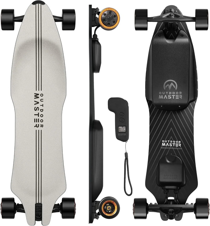 Caribou Electric Skateboard – 32 MPH, 26 Mile Range, Dual 1000W Motors, Longboard for Adults & Teens, 6-Month Warranty P8240
