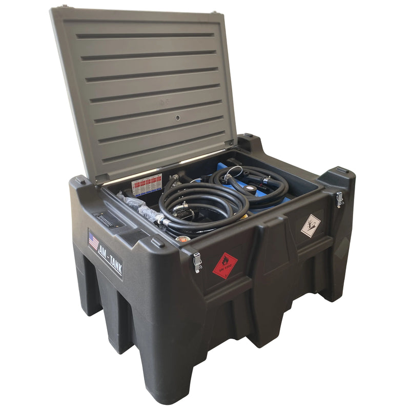 105gl DIESEL 13gl DEF COMBO Portable Tank with 12V Pumps R1507