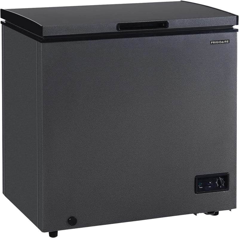 7 Cu. Ft. Chest Freezer, Granita Finish, Adjustable Thermostat, Easy Defrost, Removable Basket F2007