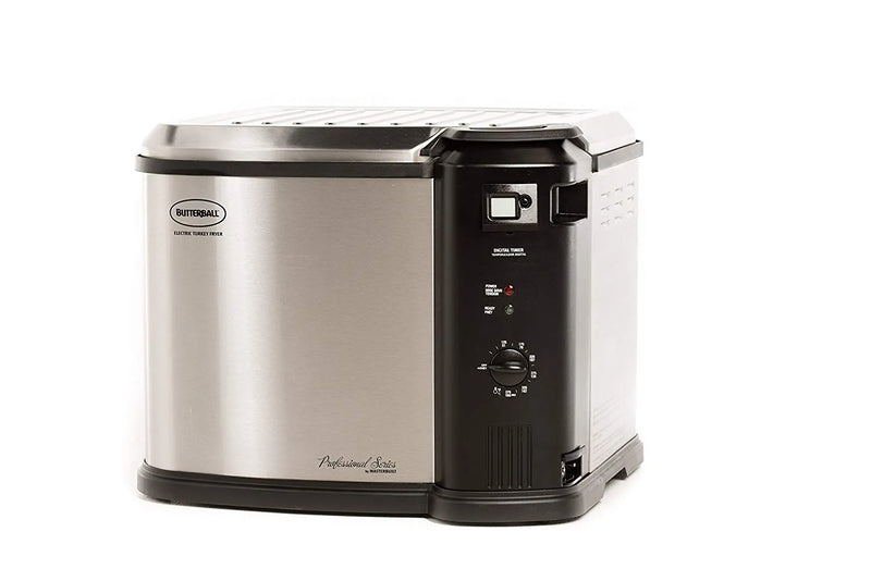 Butterball XL Electric Turkey Fryer, 20 lb Capacity, Analog Controls, Digital Timer, 1650W Heating, Easy Clean, Safe Design Z8552