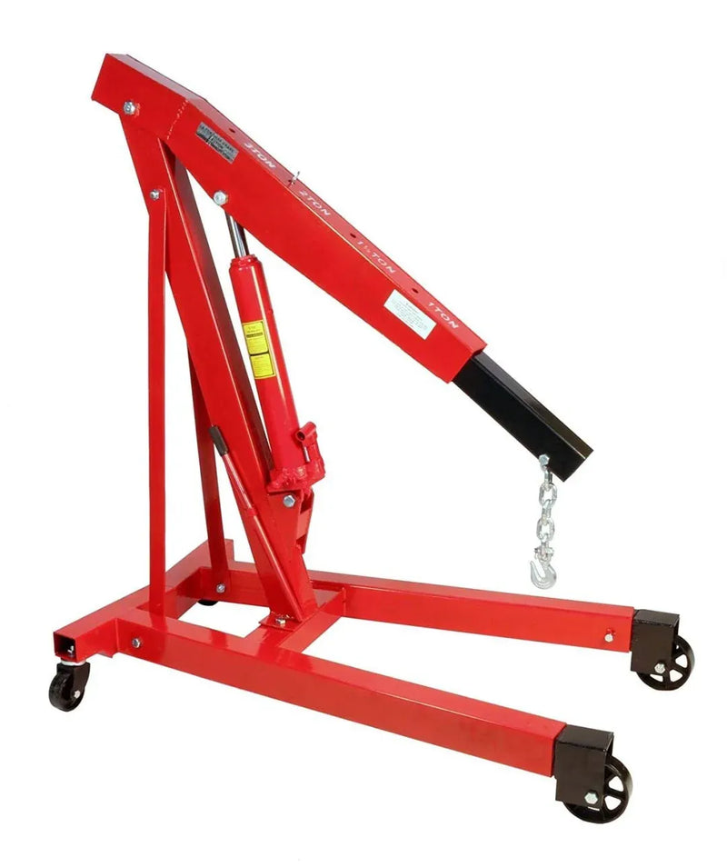 Dragway Tools 3 Ton 6000 LB Heavy Duty Engine Hoist Cherry Picker Shop Crane S4488