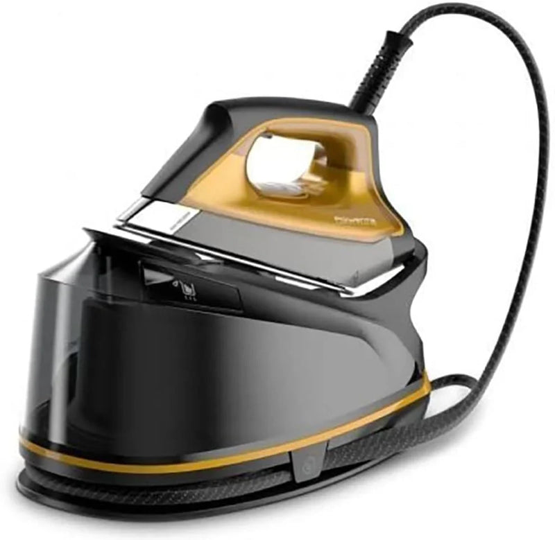 Steam iron, 2200 watts, 1100 milliliters, black/yellow L957