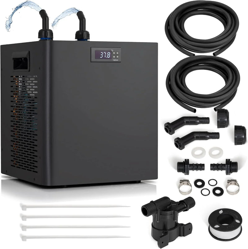 Polar Revive Chiller for Ice Bath and Cold Plunges Including All Hoses and Pumps. 1/3 HP, 2/3 HP, 1 HP Models R7294