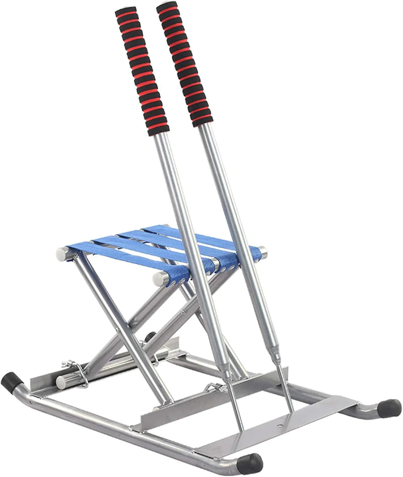 Ice scooter, outdoor skating vehicle, adult ice sled, children's sled, ice entertainment equipment, with seats, classic skating vehicle X0452