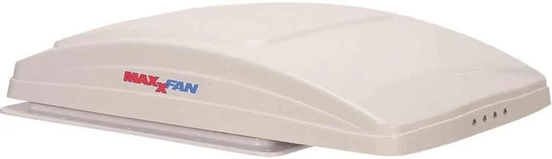 Deluxe Vent, Fan and Vent Cover All in One - Powerful 10-Speed Reversible Fan with Thermostat, Built-in Rain Cover, Remote Control, Intake & Exhaust Fan, Smoke (00-07500K) I1831