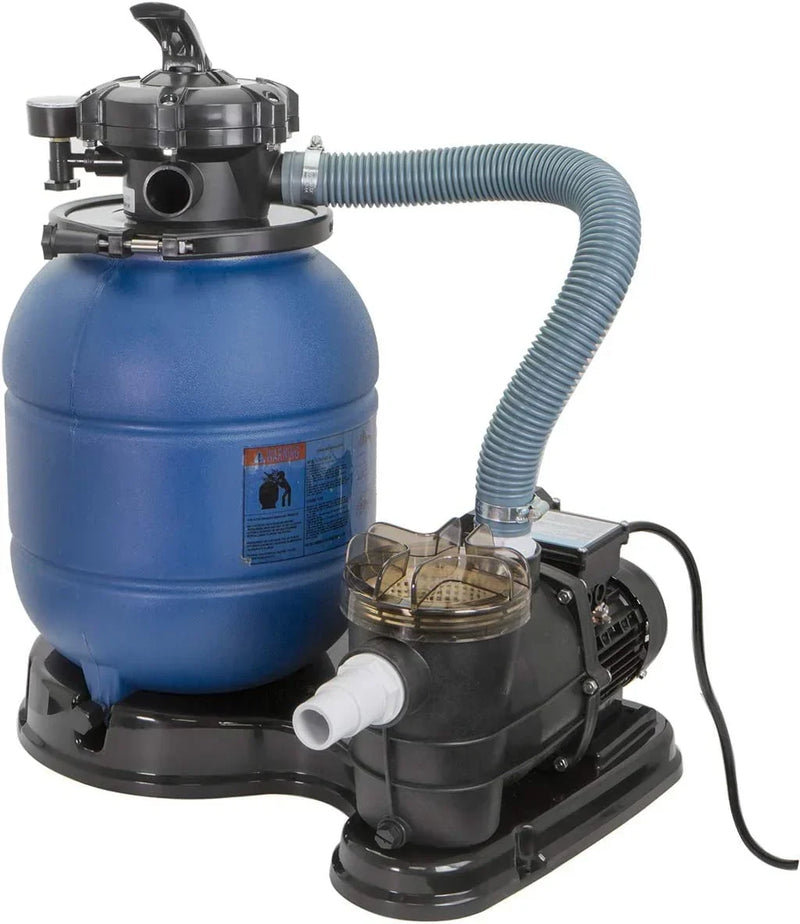 XtremepowerUS 13" Sand Filter 3/4HP Pool Pump N7942