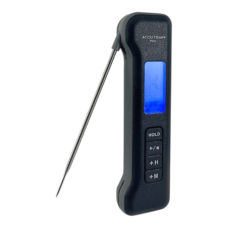 Pro Digital Instant Read Cooking/Meat Thermometer with Backlight Display, Black/Grey K1805