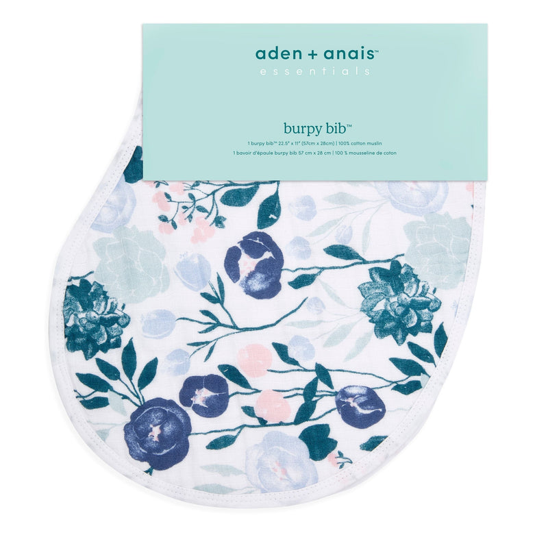 Essentials Burpy Bib, Flowers Bloom T8279