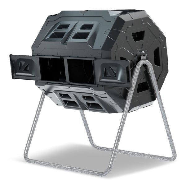 Tumbling Composter with Two Chambers C2142
