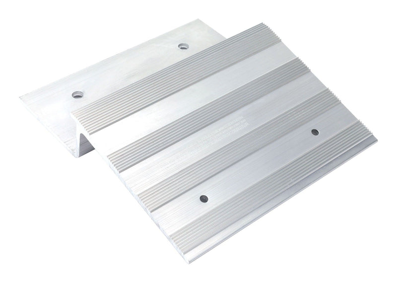 Aluminum Ramp Plate Kit, Easy-To-Use, 8-in, 2-pc L0297