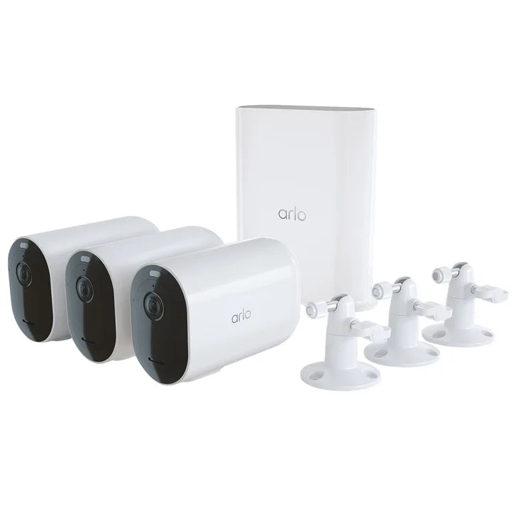 Arlo Pro 4 XL 3 Camera Security Bundle U5754