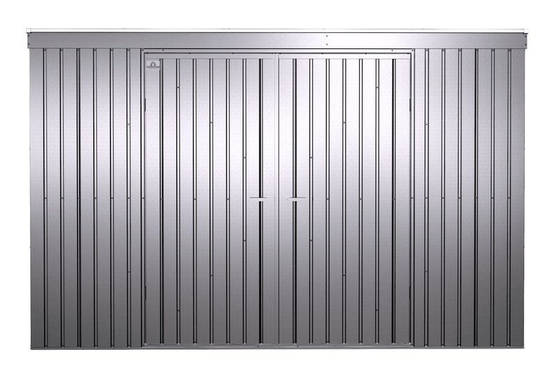 Elite 10x4-ft Galvalume Corrosion-Resistant Steel Shed S1262