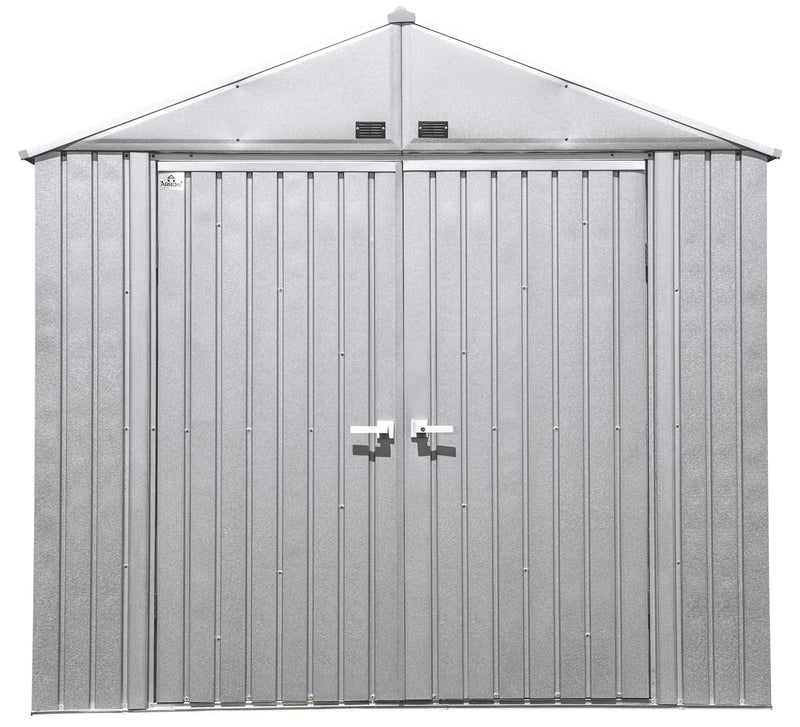 Elite 8x6-ft Corrosion-Resistant Steel Storage Shed Y445