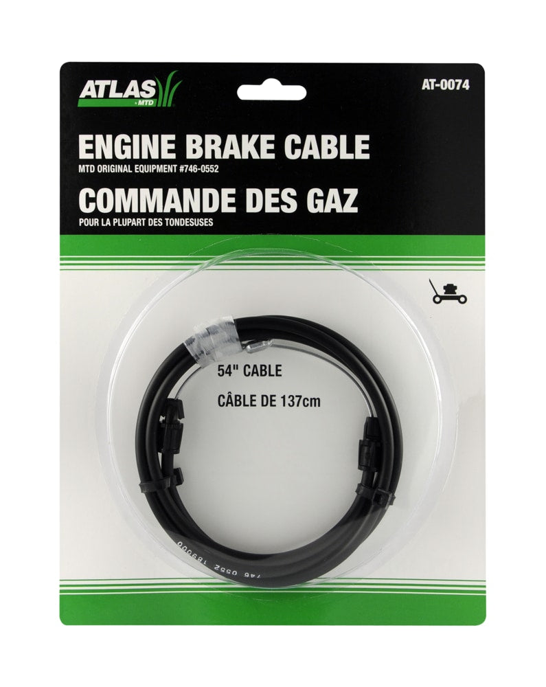 Lawnmower Engine Replacement Brake Cable, 54-in B7253