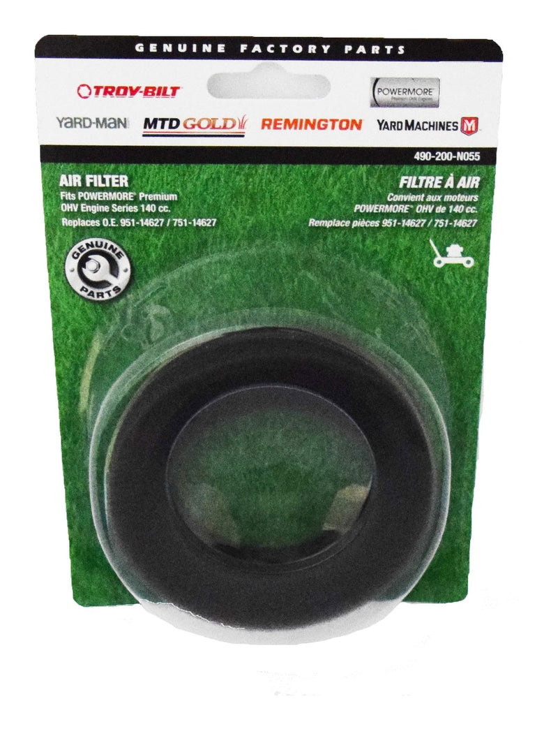 Lawn Tractor Replacement Foam Air Filter for Powermore 140cc Engines Y4103
